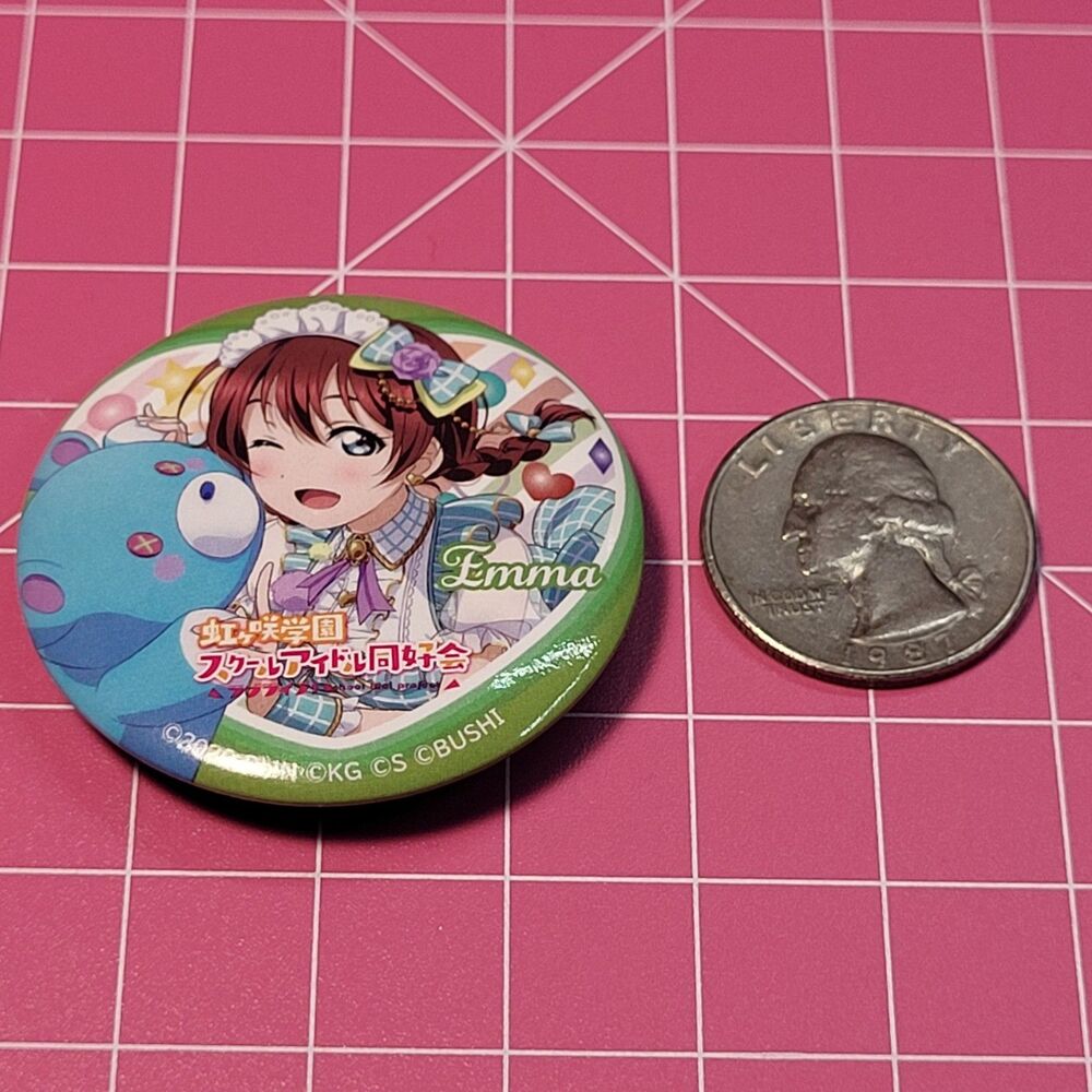 Emma Verde - 7-Eleven Love Live! Nijigasaki High School Idol Club Can Badge